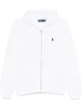 Polo Ralph Lauren Polo Pony-embroidered hoodie - White