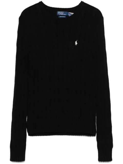 Polo Ralph Lauren سويتر بحياكة الضفيرة