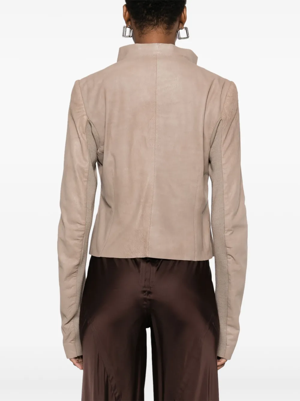 Rick Owens Jack met lage hals Beige