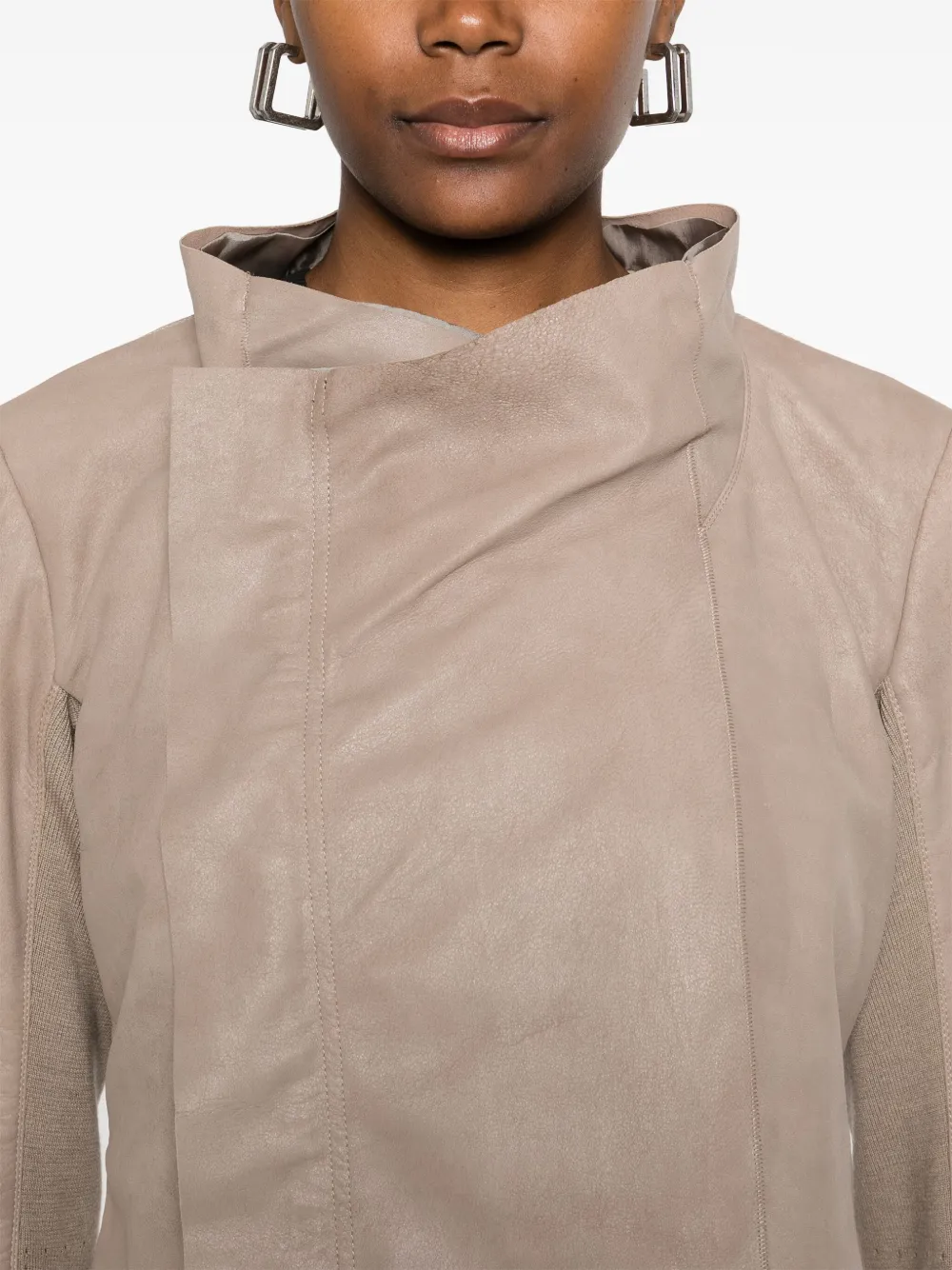 Rick Owens Jack met lage hals Beige