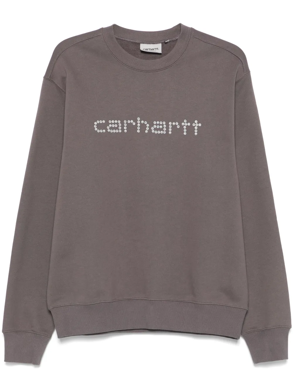 Carhartt WIP Rivet Script sweater Grijs