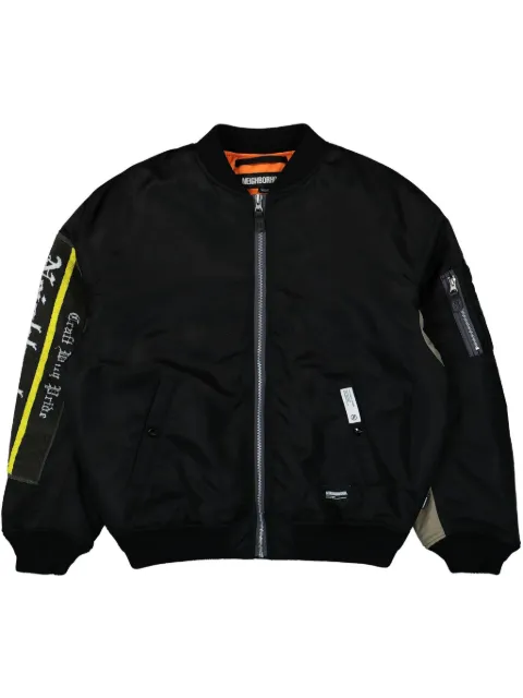 Neighborhood chamarra bomber MA1 Flight