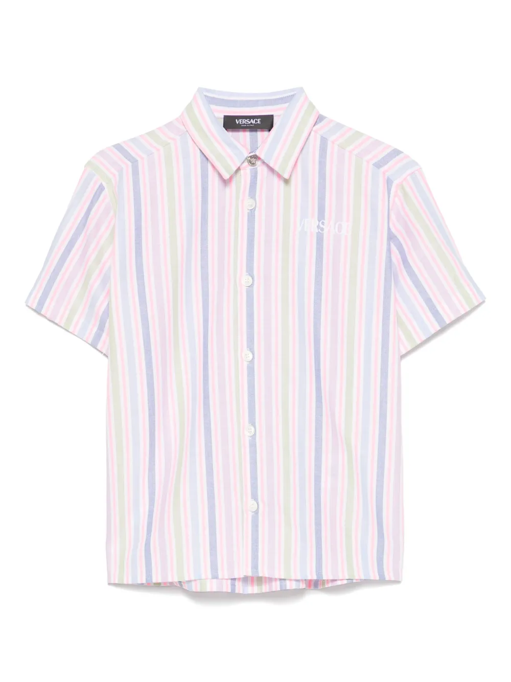 Versace Kids Camisa com listra | Branco | Image 1