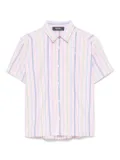 Versace Kids striped shirt - White