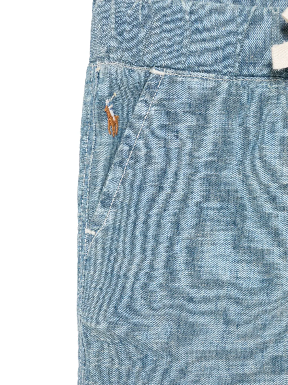 POLO RALPH LAUREN KIDS Chambray Shorts | Blue | FARFETCH POLO RALPH LAUREN KIDS Chambray Shorts | Blue | FARFETCH