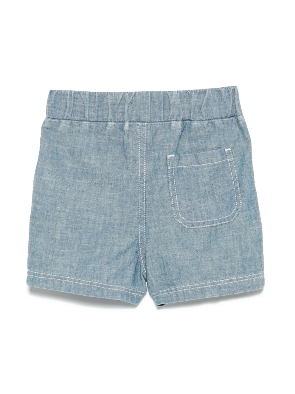 POLO RALPH LAUREN KIDS Chambray shorts - Blauw