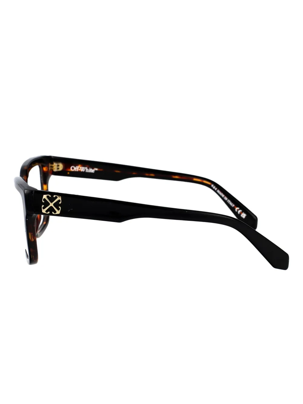 Off-White Eyewear Bril met rechthoekig montuur Zwart