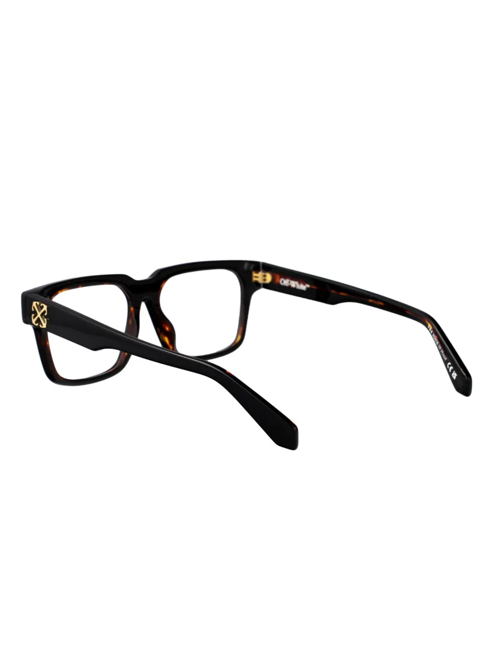Off-White Eyewear Bril met rechthoekig montuur Zwart