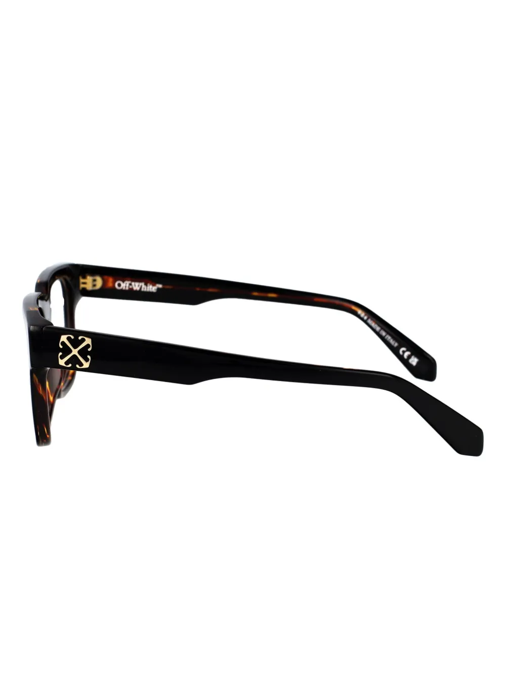 Off-White Eyewear Bril met rechthoekig montuur Zwart