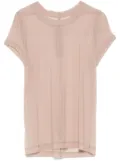 Rick Owens Cropped Level T-shirt - Neutrals