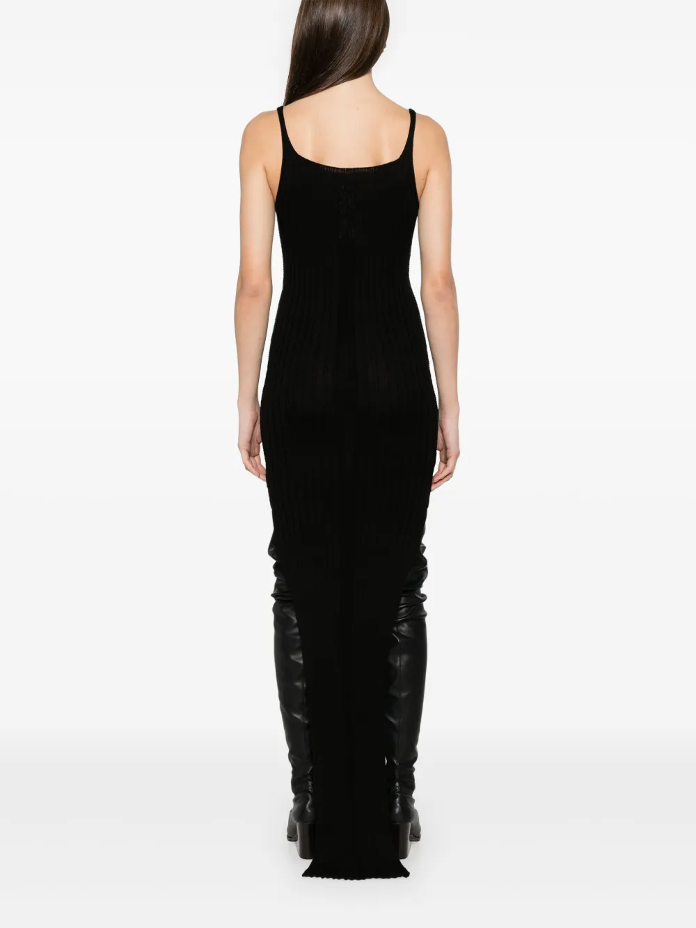 Rick Owens Tank maxi-jurk Zwart