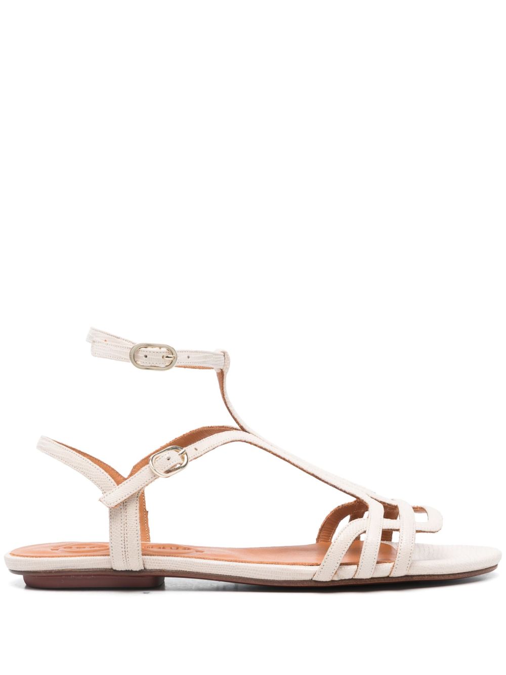 Chie Mihara Yael flat sandals Beige