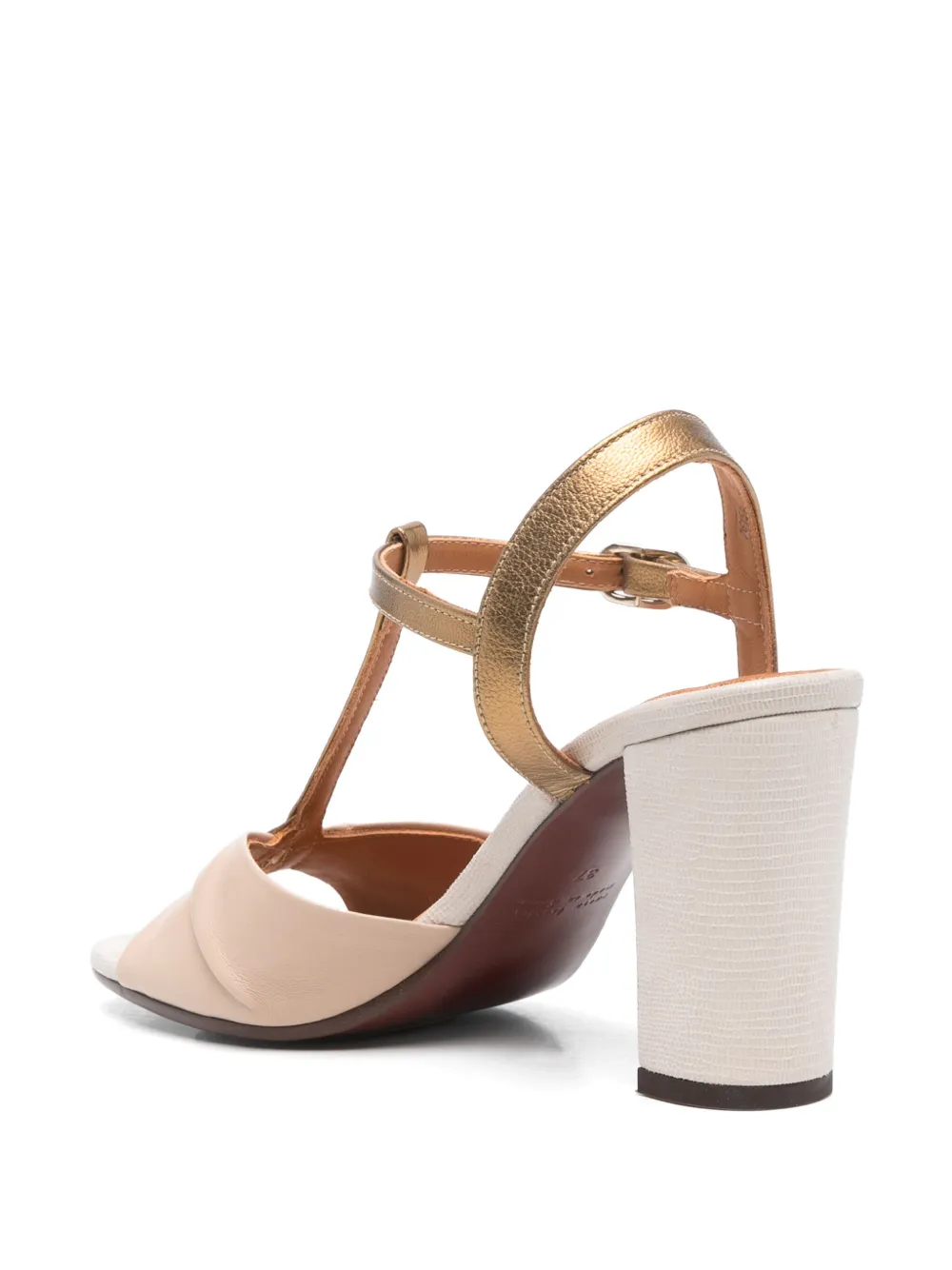 Chie Mihara 80mm Biagio sandals Neutrals