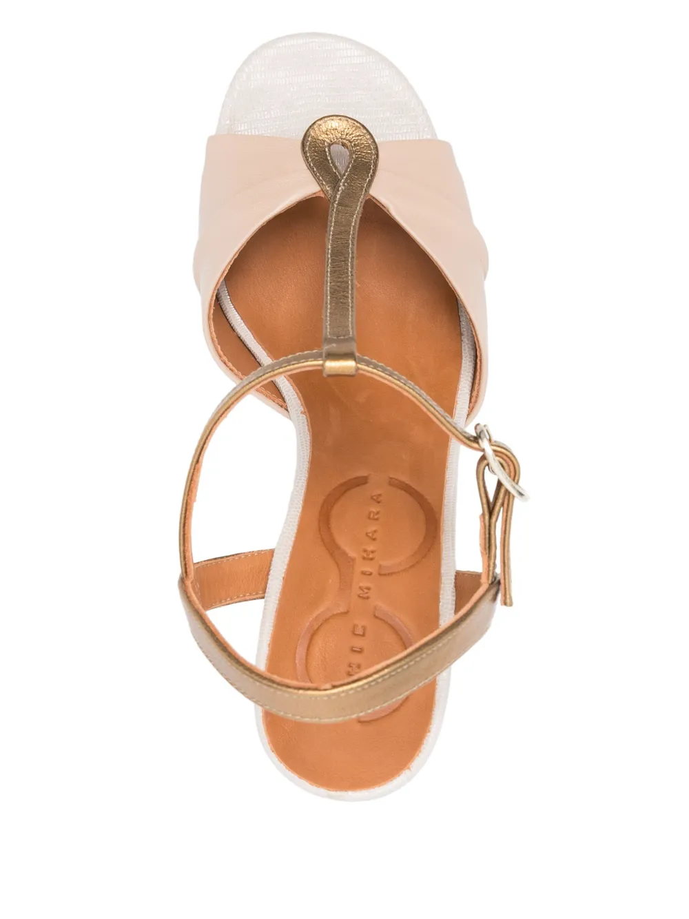 Chie Mihara 80mm Biagio sandals Neutrals