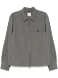Paul Smith zip-up shirt jacket - Grey