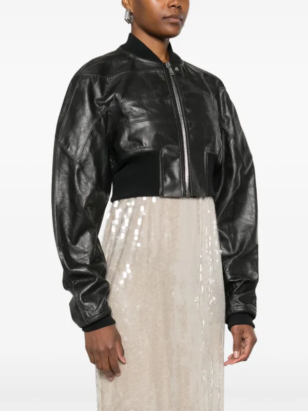 Rick Owens Girdered ジャケット | ブラック | FARFETCH JP