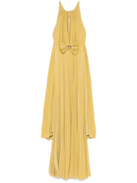 Elisabetta Franchi vestido largo de lúrex