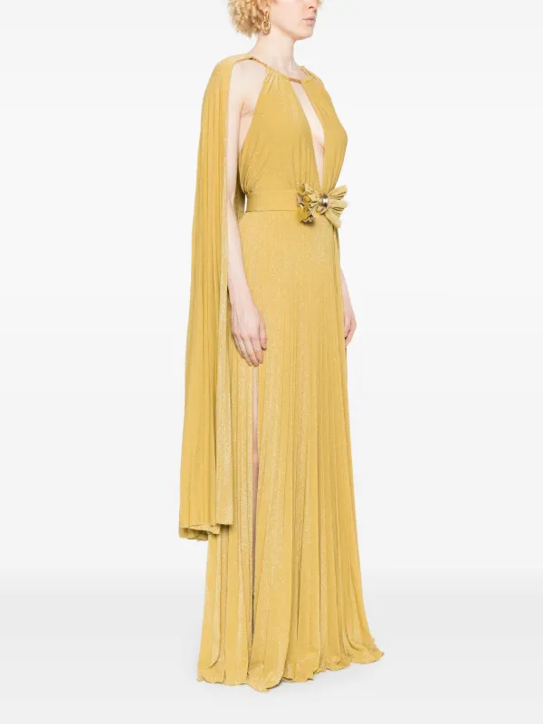 green emerald velvet dress Under Twilight Lurex Maxi Dress – VICI