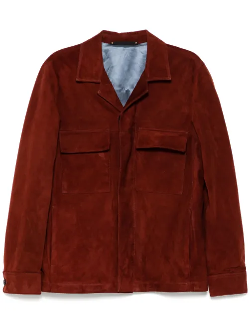 Paul Smith veste en daim - Rouge - Paul Smith - Modalova