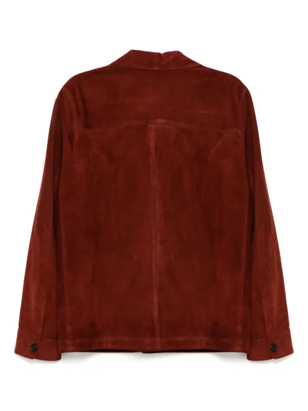 Paul Smith スエード ジャケット | レッド | FARFETCH JP