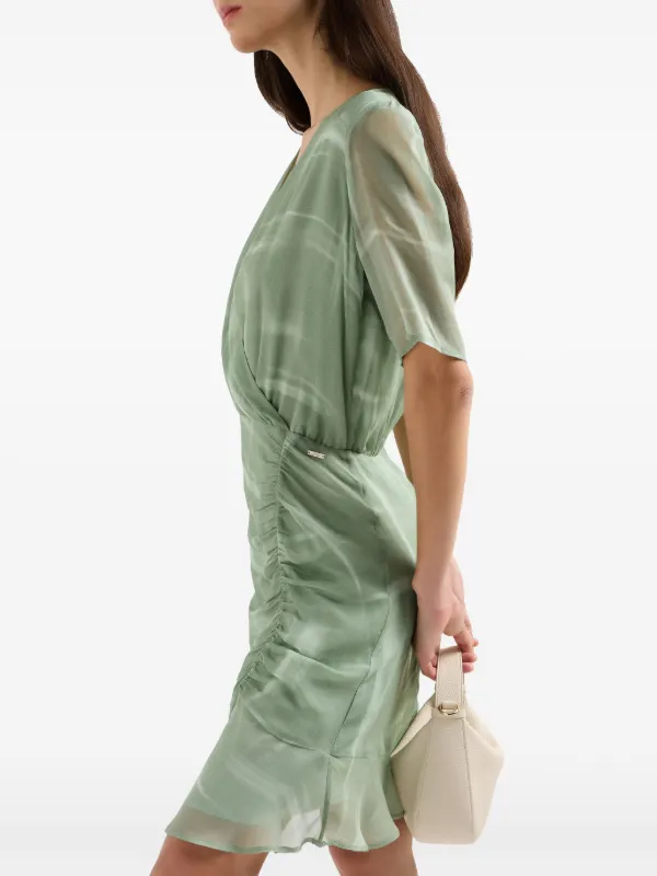 armani exchange green dress Women's dress Armani Exchange green sequins