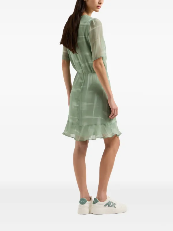 armani exchange green dress Women's dress Armani Exchange green sequins main image 1