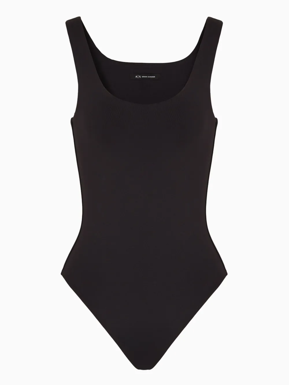  Armani Exchange Sleeveless Bodysuit - Black 
