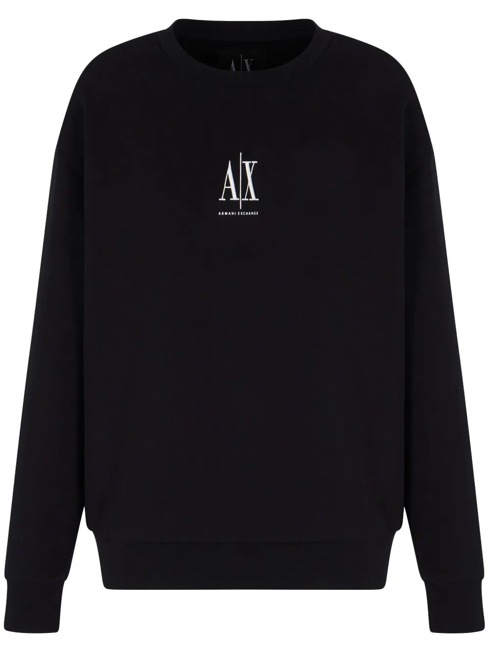 logo-embroidered sweatshirt