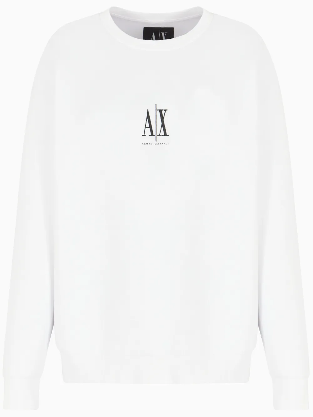 logo-embroidered sweatshirt