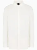 Armani Exchange organic-linen shirt - White