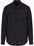 Armani Exchange polka-dot shirt - Blue