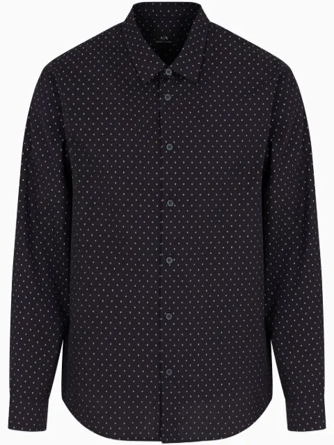 Armani Exchange polka-dot shirt 
