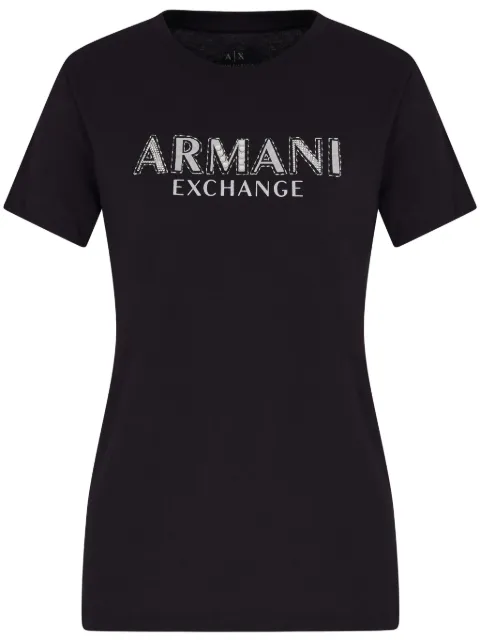 Armani Exchange logo-embellished T-shirt