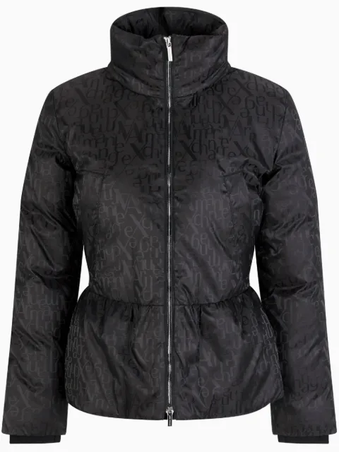 Armani Exchange logo bomber jacket