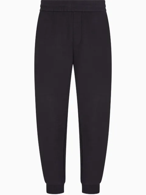 Armani Exchange elastic-waist cotton track pants 
