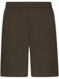 Armani Exchange jersey track shorts - Green