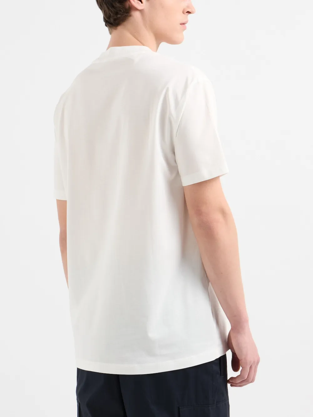 Armani Exchange T-shirt met logoprint Wit