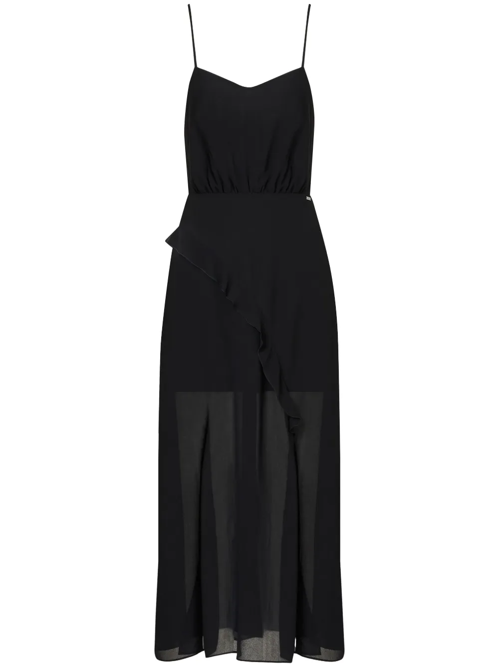 Armani Exchange Mouwloze jurk Zwart