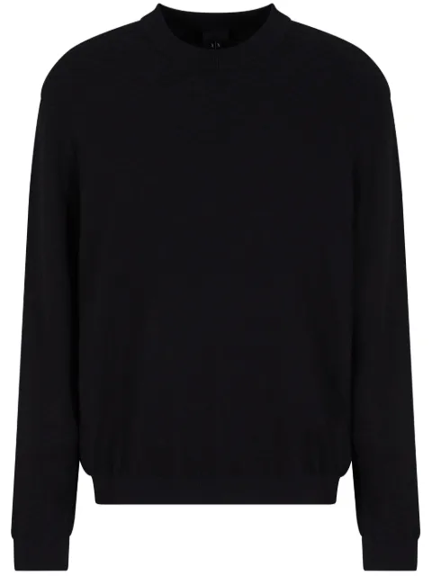 Armani Exchange crew-neck sweatshirt 