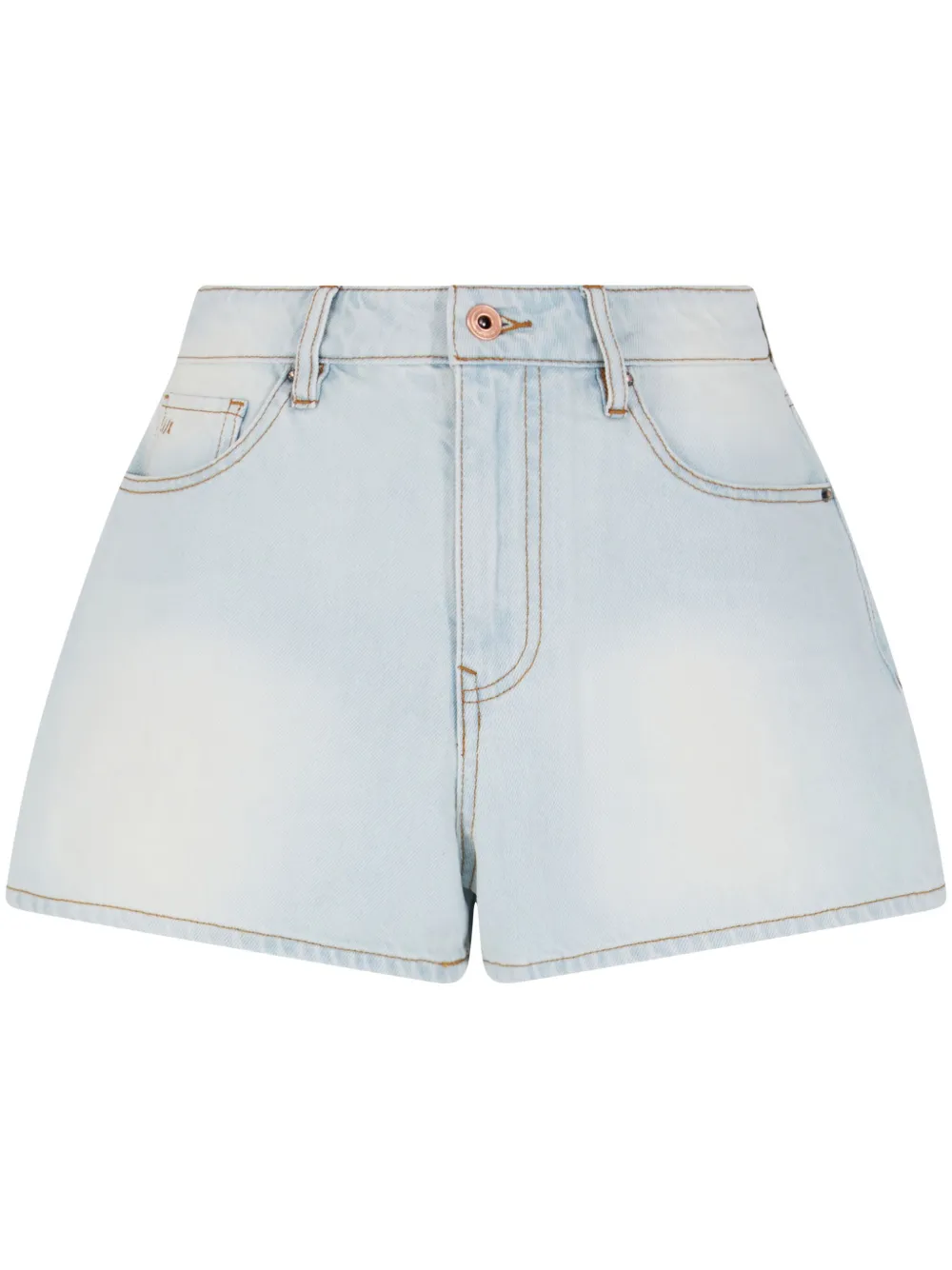 Armani Exchange Denim shorts Blauw