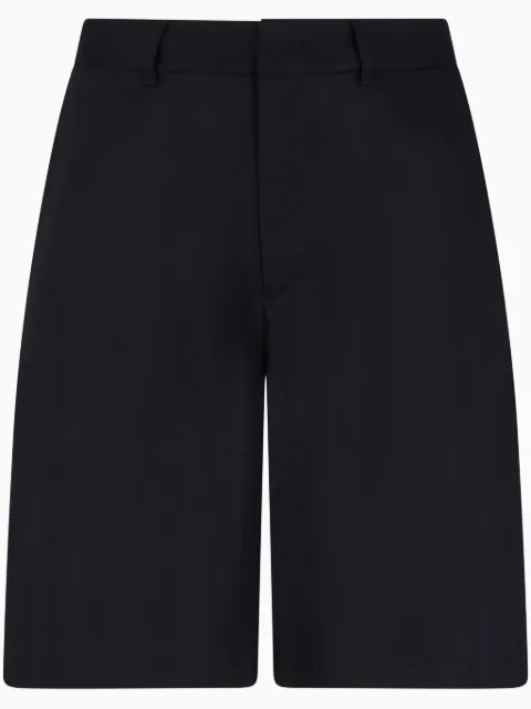 Armani Exchange short à plaque logo