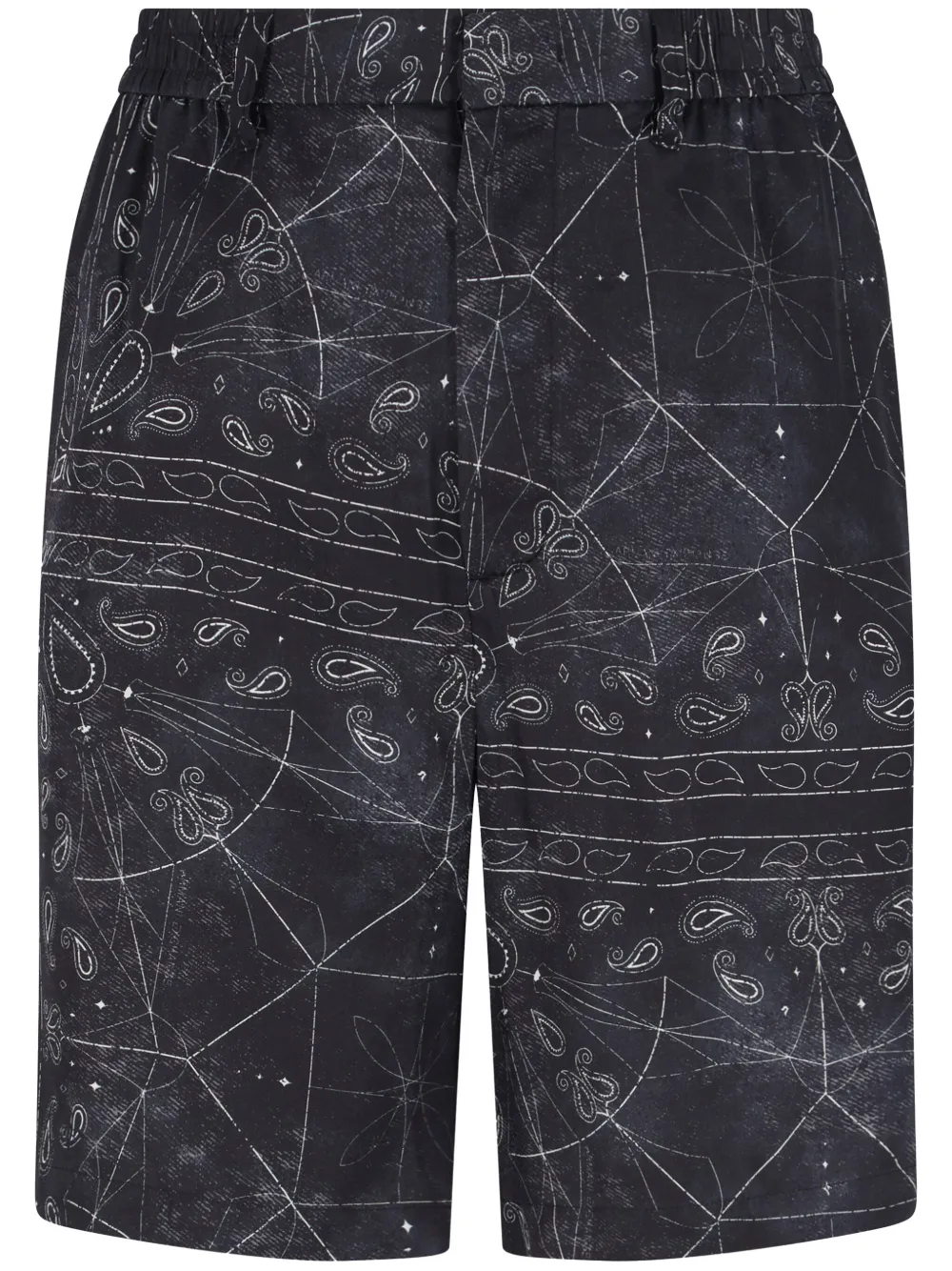 Armani Exchange шорты с принтом пейсли | черный | Image 1