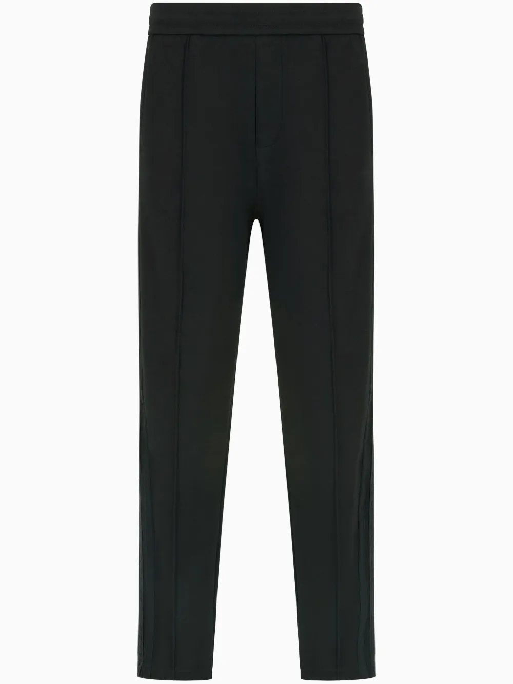 pipe-stitch tapered trousers