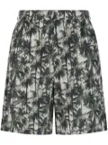 Armani Exchange graphic-print shorts - Green