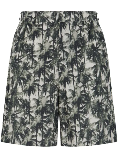 Armani Exchange graphic-print shorts 