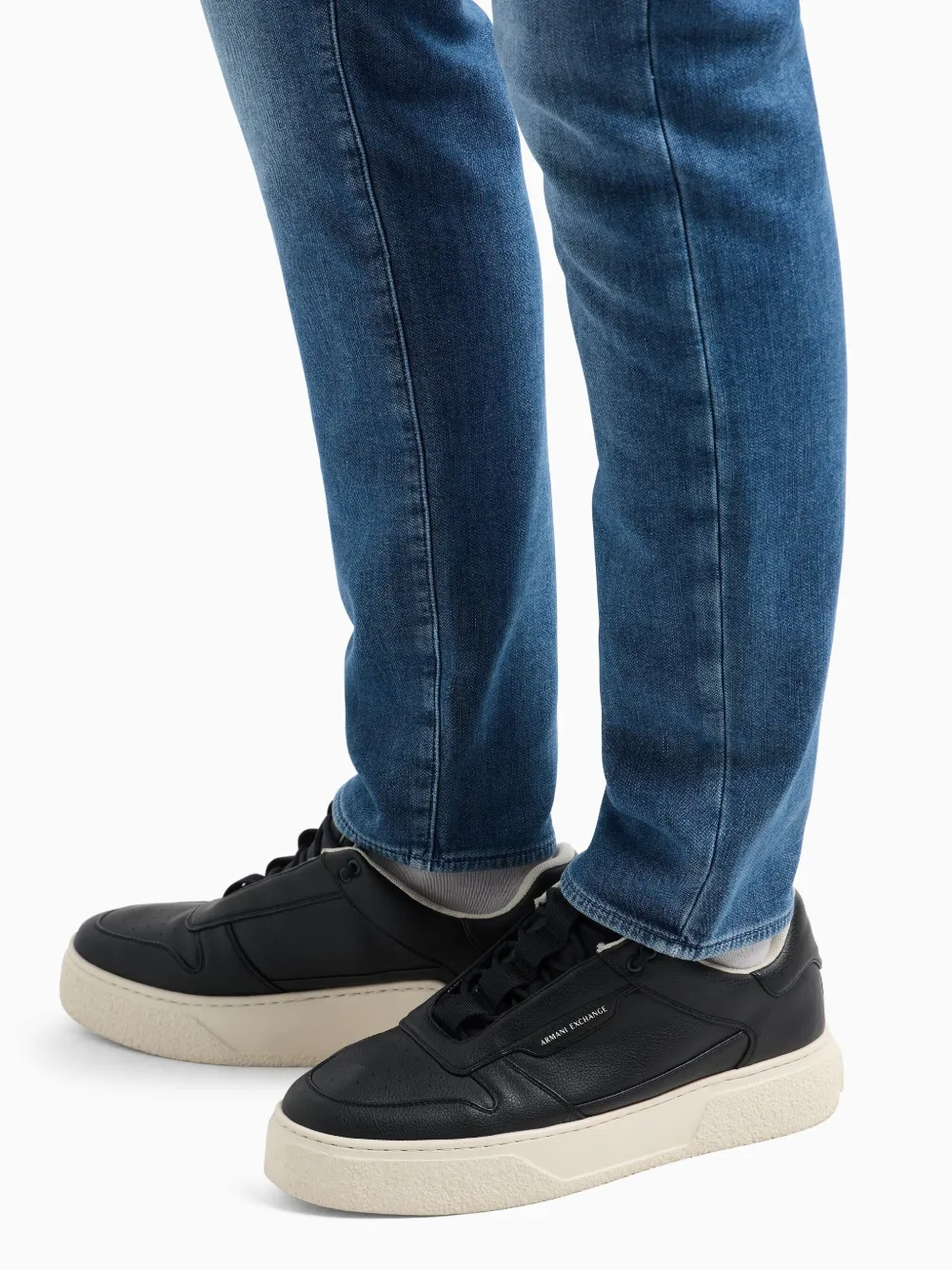 Armani Exchange Straight jeans Blauw