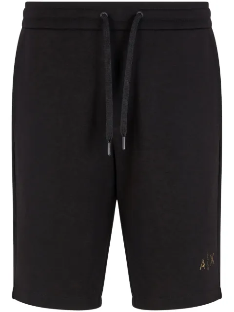 Armani Exchange logo-print shorts