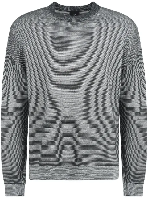 Armani Exchange ribbed cotton sweater
