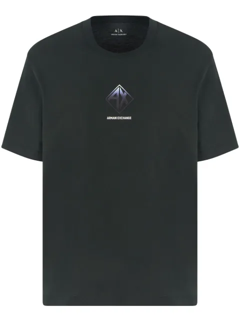 Armani Exchange logo-print T-shirt