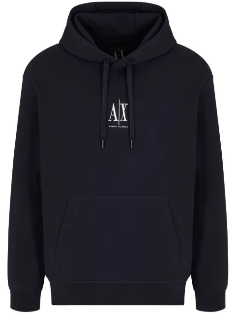 Armani Exchange hoodie con detalle del logo